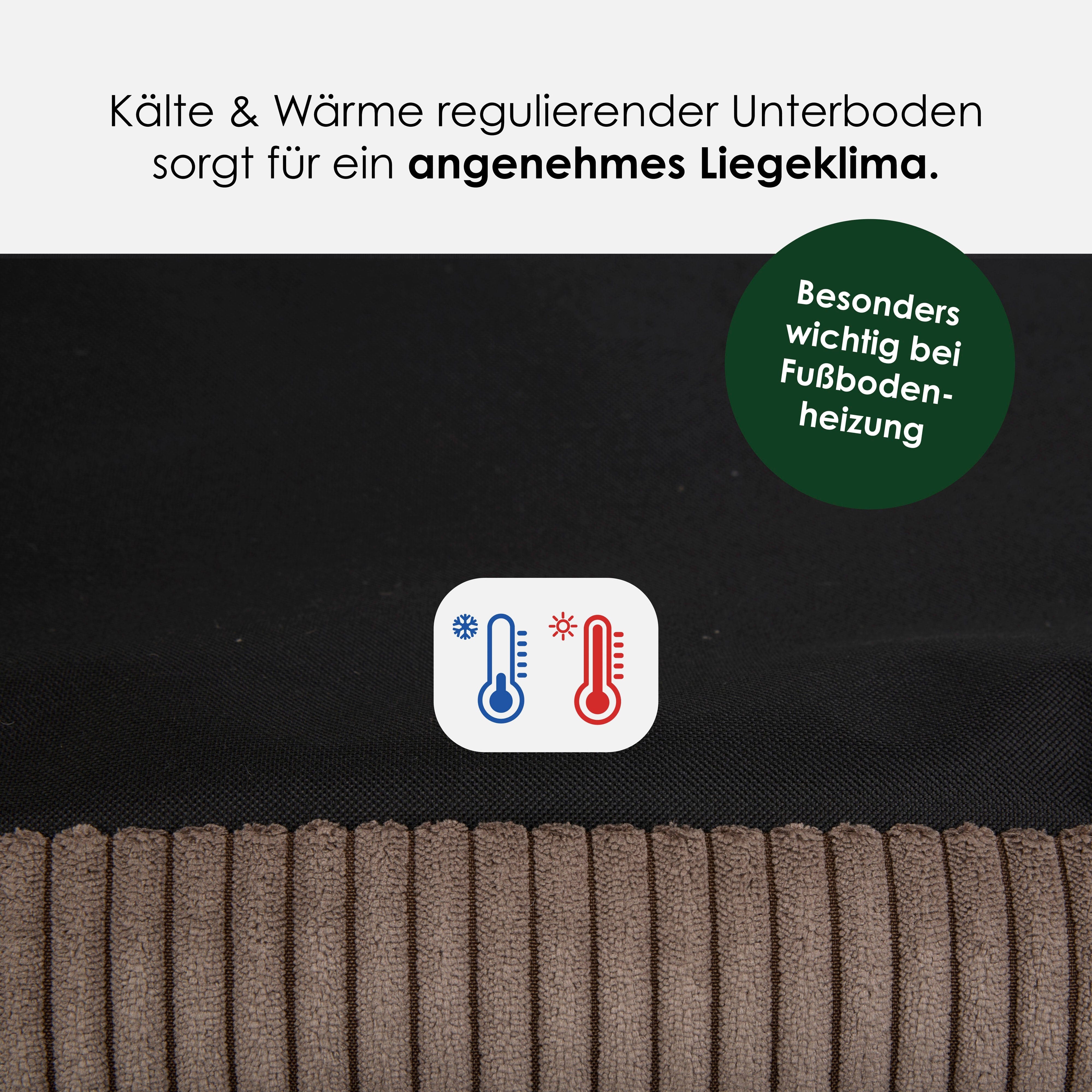 William Walker Orthopädisches Hundebett Cord