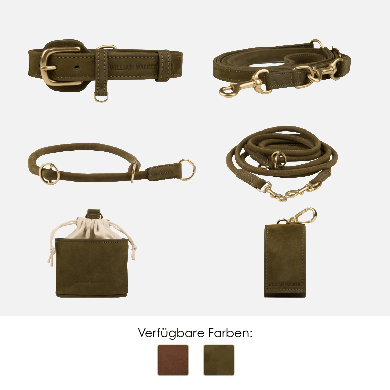 William Walker Premium Walking Set aus wasserfestem Nubukleder