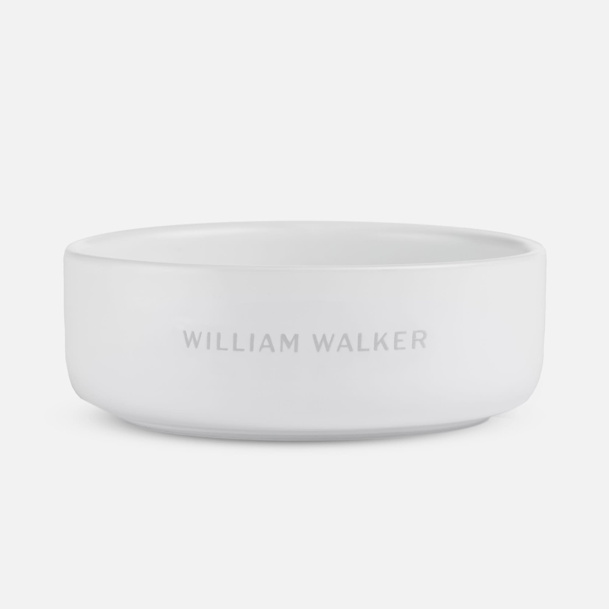 William Walker Keramik-Hundenapf Pearl (weiß)