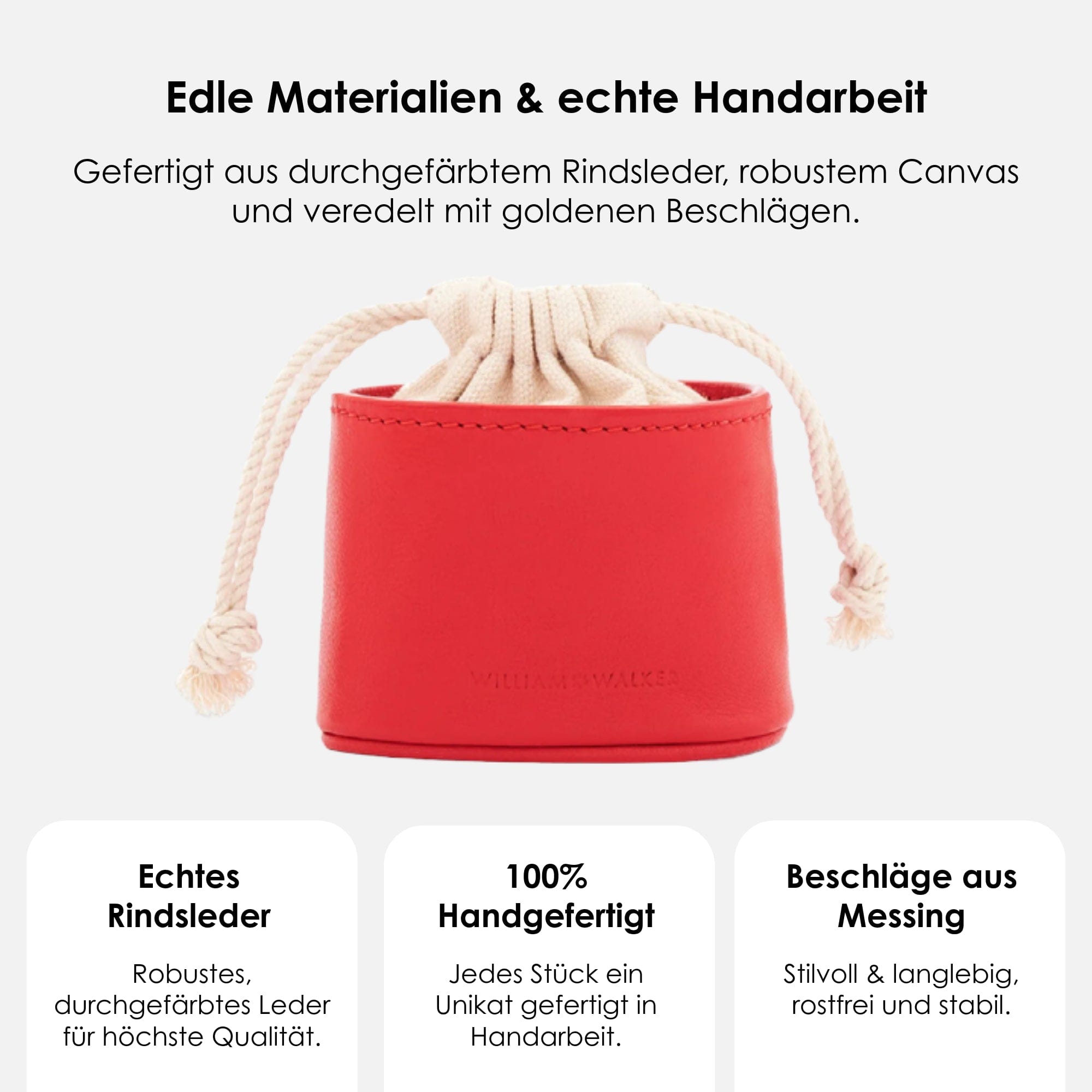 William Walker Leckerlibeutel Chili (Rot)