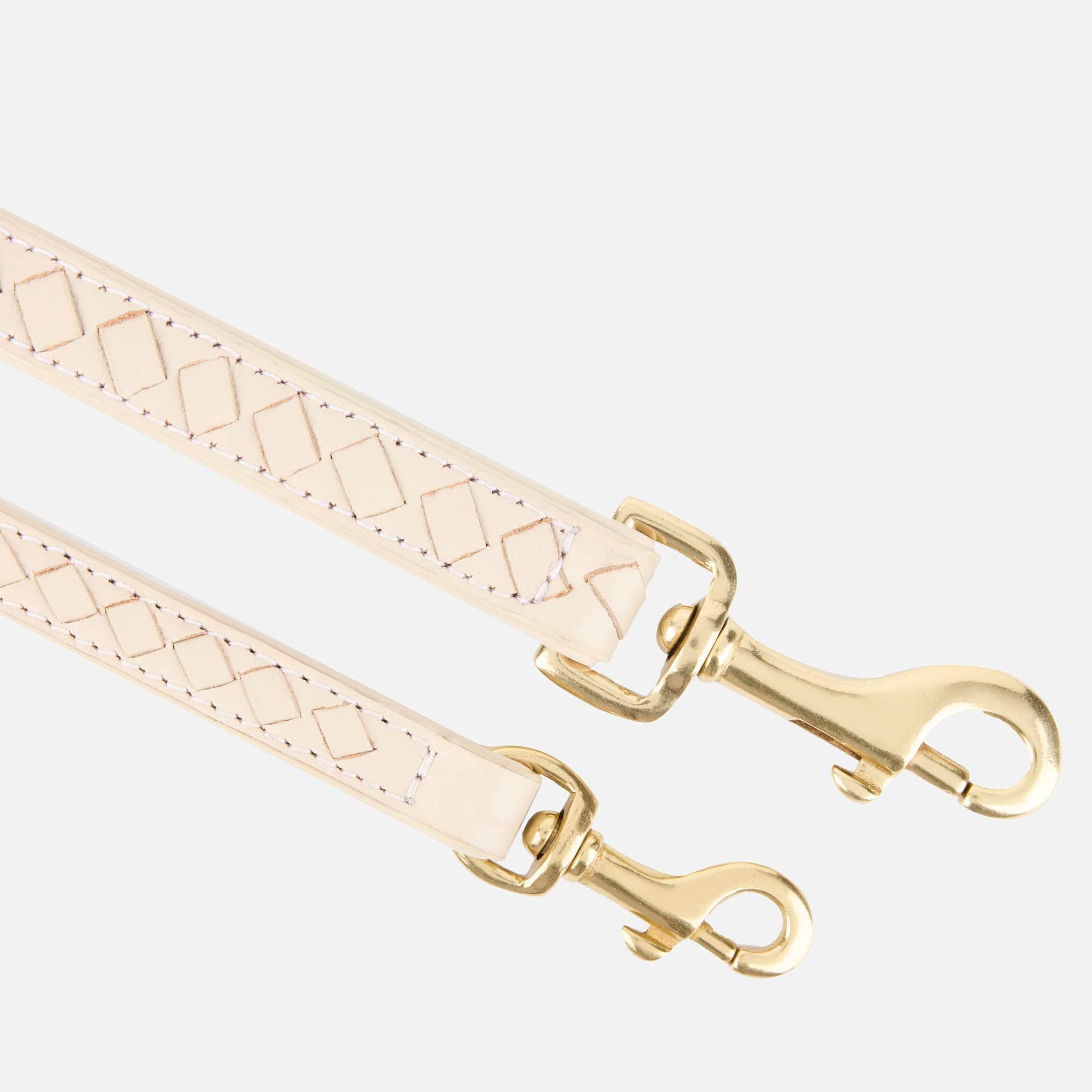 William Walker Hochwertige Leder Hundeleine Prestige Almond