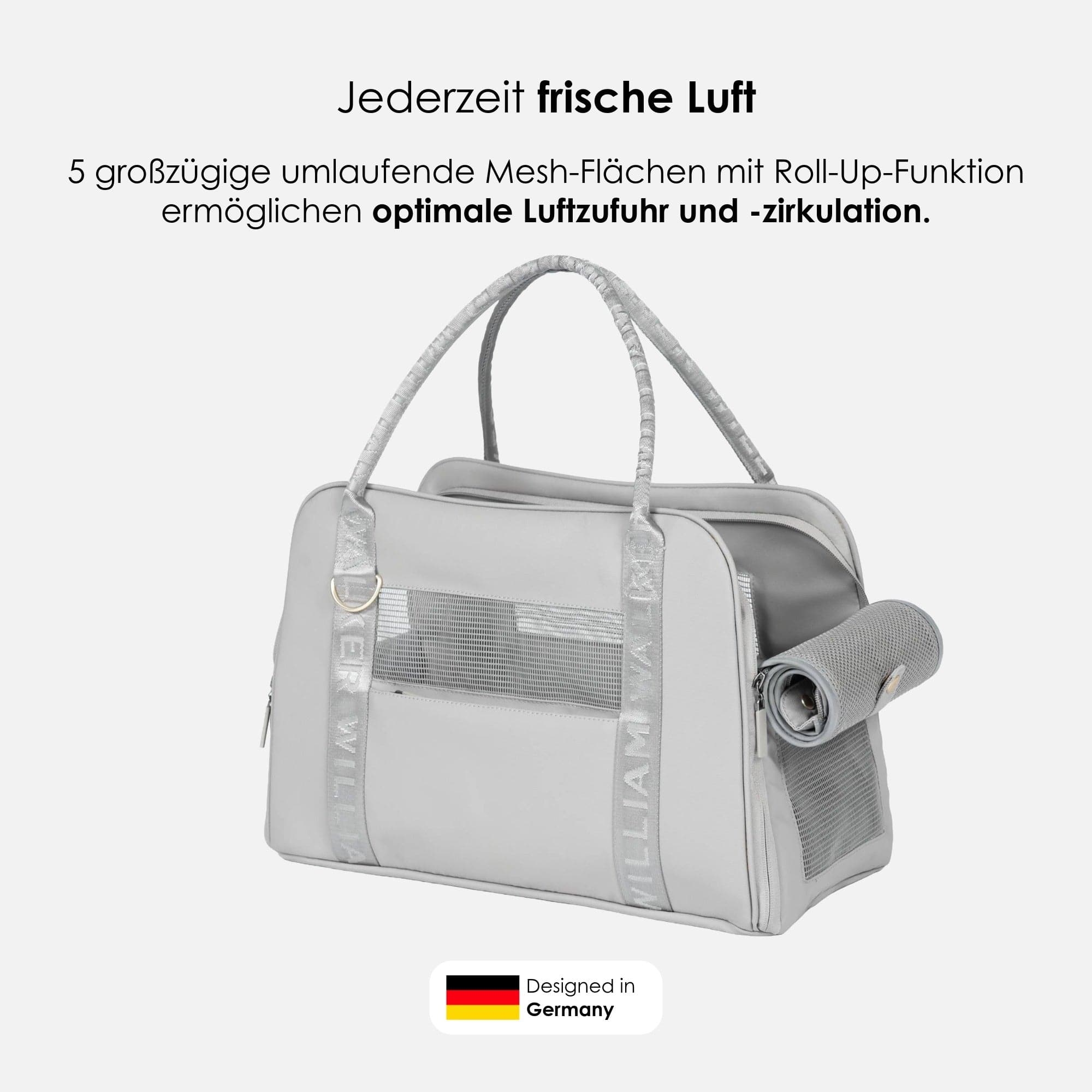 William Walker Hundetragetasche fürs Flugzeug Cloud Summit