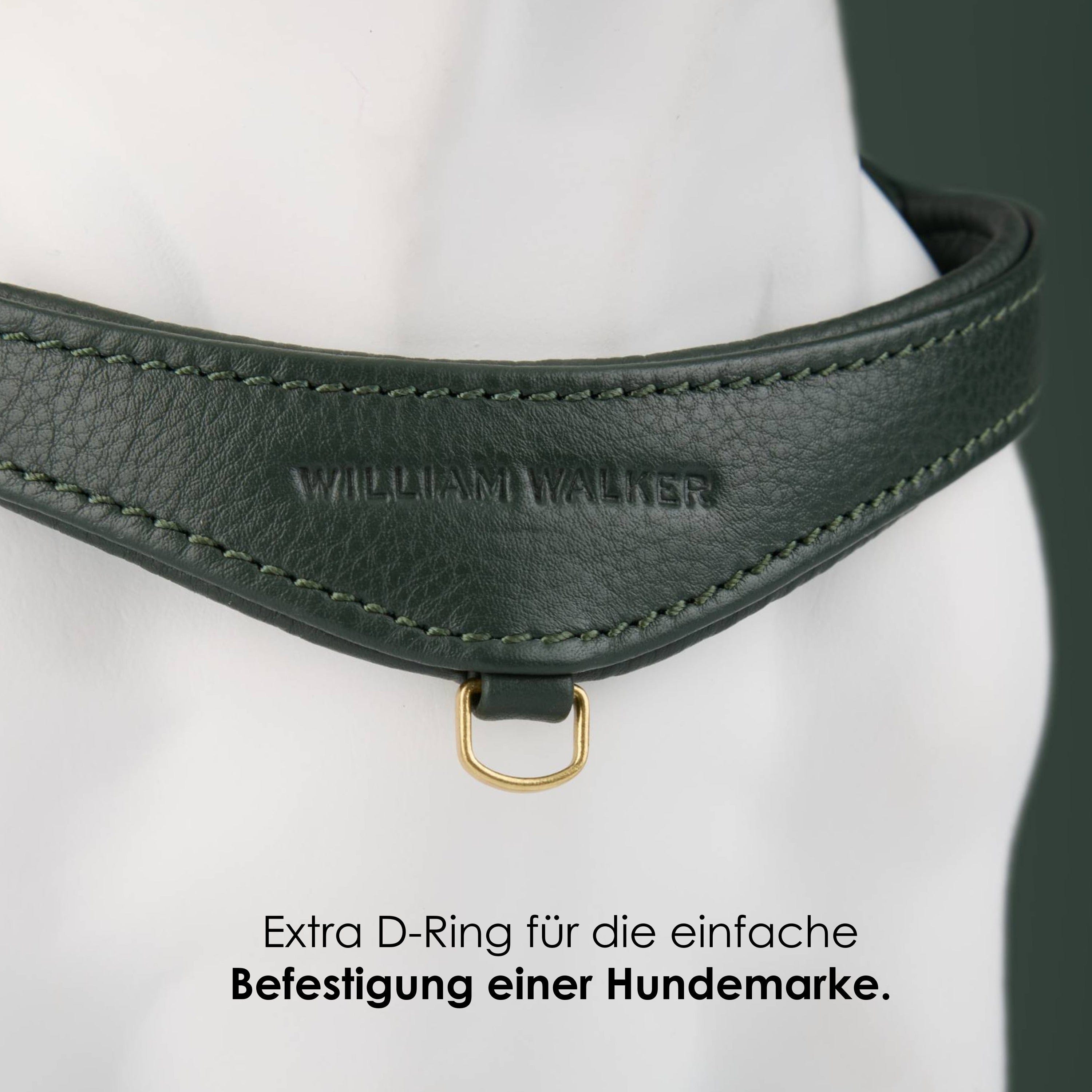 William Walker Step-In Leder Geschirr Pico für kleine Hunde