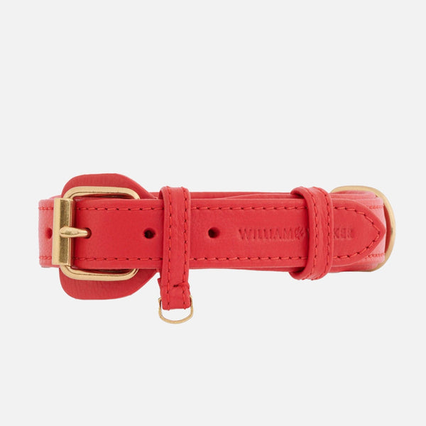 Collare per cani in pelle Chili (Rosso)